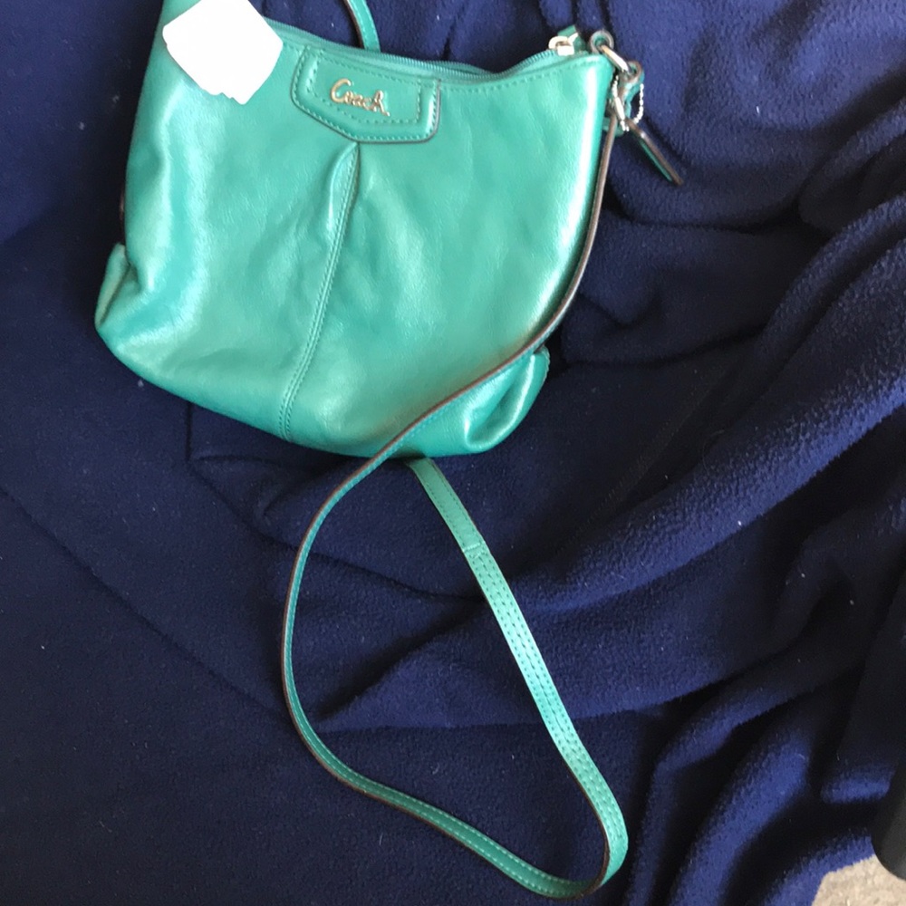 NWT Coach Ashley Leather Swingpack